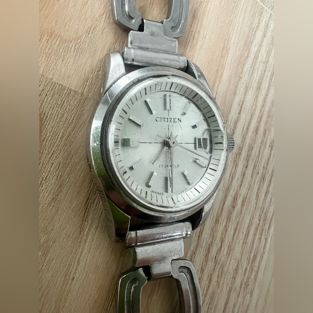 Citizen Women's Silver Stainless Steel Bracelet Watch - Silver Dial - Picture 3 of 12